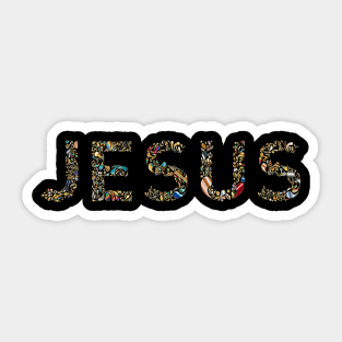 Jesus Sticker